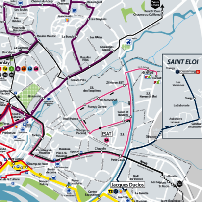 Plan lignes régulières 2024-2025